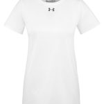 Custom Branded Under Armour T-Shirts - White/Graphite