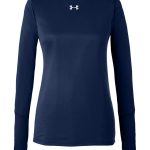 Custom Branded Under Armour T-Shirts - Midnight Navy/Metallic Silver