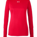 Custom Branded Under Armour T-Shirts - Red/Metallic Silver