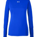 Custom Branded Under Armour T-Shirts - Royal/Metallic Silver