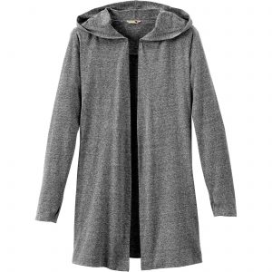 Branded Ashland Knit Hooded Cardi Heather Dark Charcoal