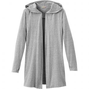 Branded Ashland Knit Hooded Cardi Heather Grey