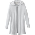 Branded Ashland Knit Hooded Cardi White