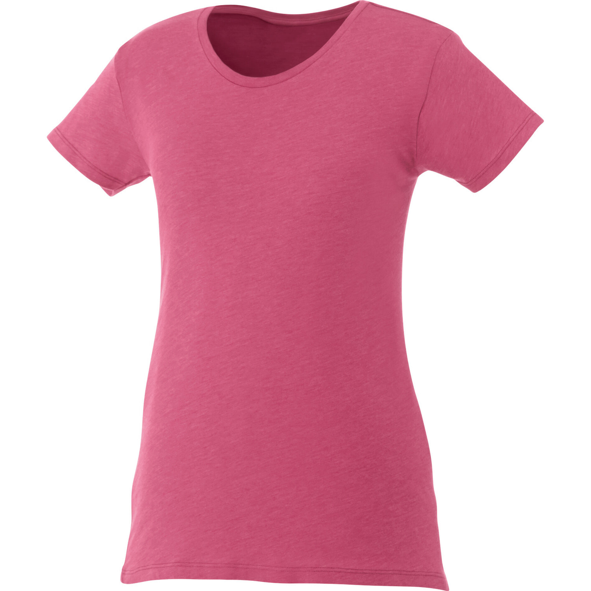 Custom Branded Bodie Short Sleeve Tee (Female) - Magenta Heather