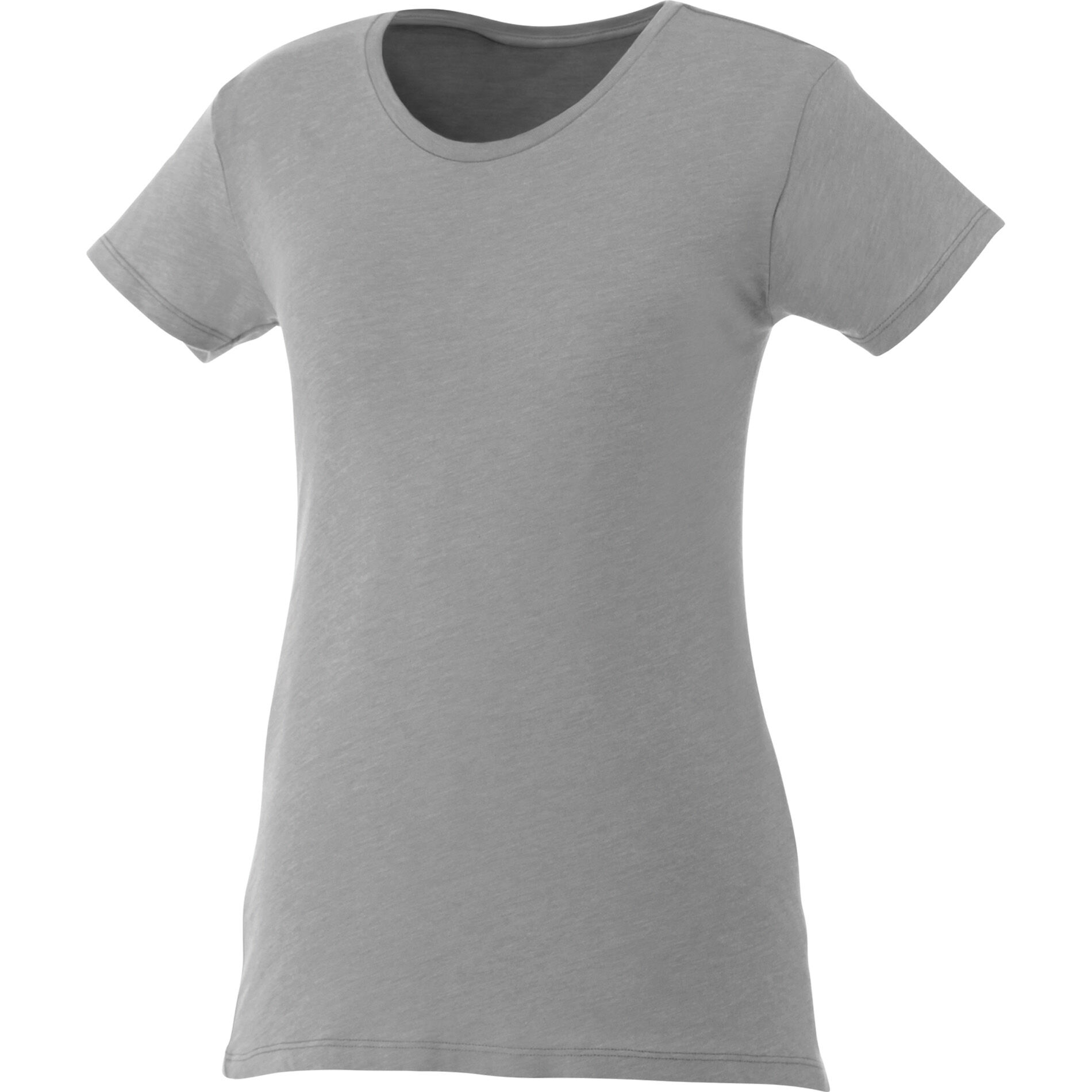 Custom Branded Bodie Short Sleeve Tee (Female) - Medium Heather Grey