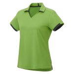 Custom Branded Cerrado SS Polo (Female) - Apple/Grey Storm