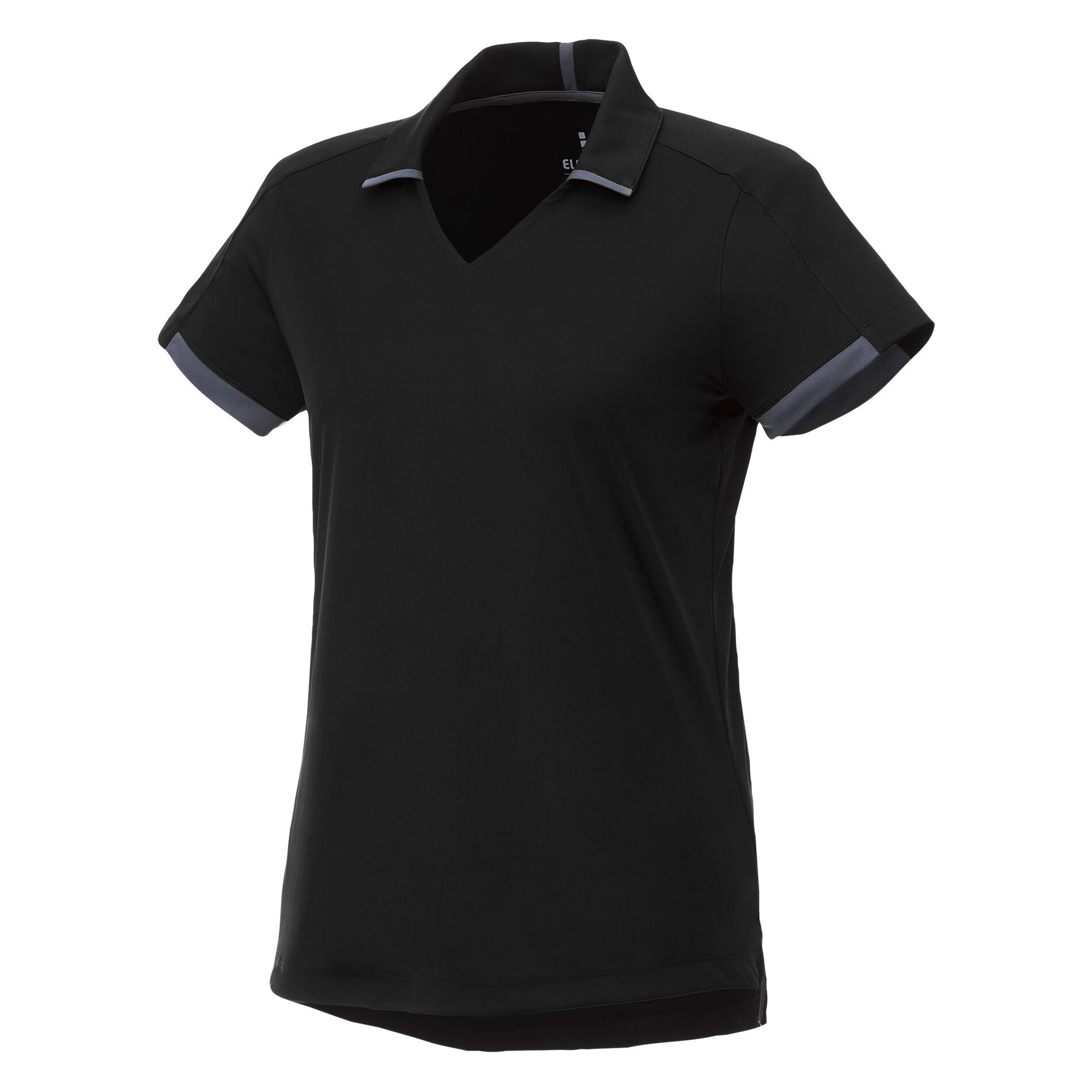 Custom Branded Cerrado SS Polo (Female) - Black/Grey Storm