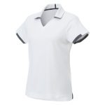 Branded Cerrado SS Polo (Female) White/Grey Storm