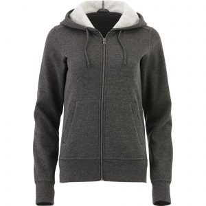 Branded Cypress Fleece Zip Hoody (Female) Heather Dark Charcoal