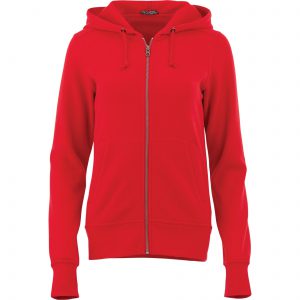 Branded Cypress Fleece Zip Hoody (Female) Team Red