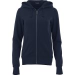 Custom Branded Cypress Fleece Zip Hoody (Female) - Vintage Navy