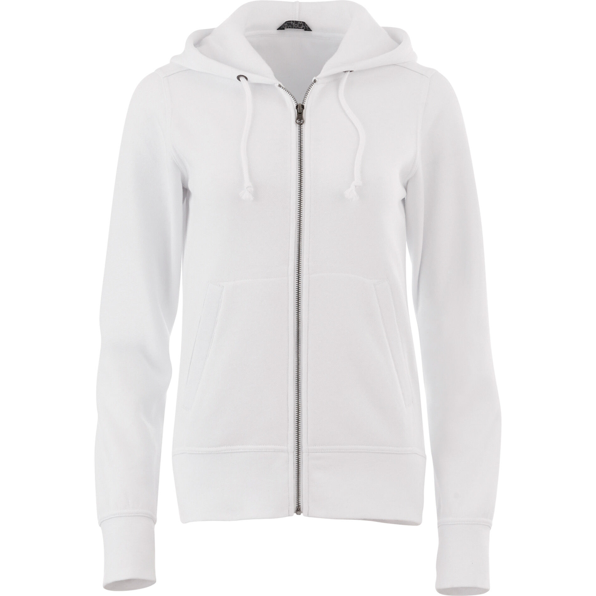 Branded Cypress Fleece Zip Hoody (Female) White