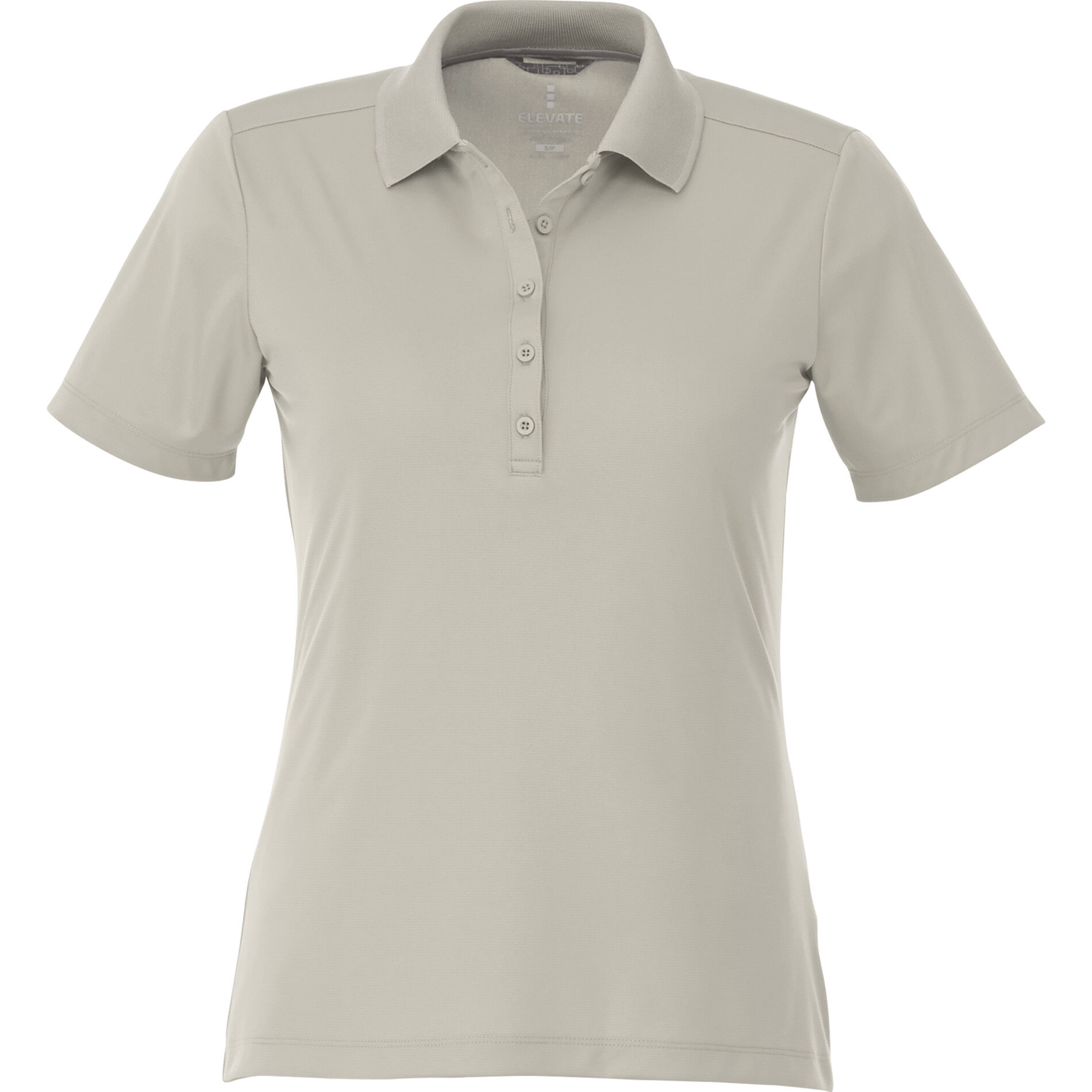 Custom Branded Dade Short Sleeve Polo (Female) - Sandstone