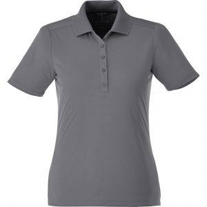 Branded Dade Short Sleeve Polo (Female) Steel Grey