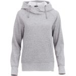 Custom Branded Dayton Fleece Hoody (Female) - Heather Grey