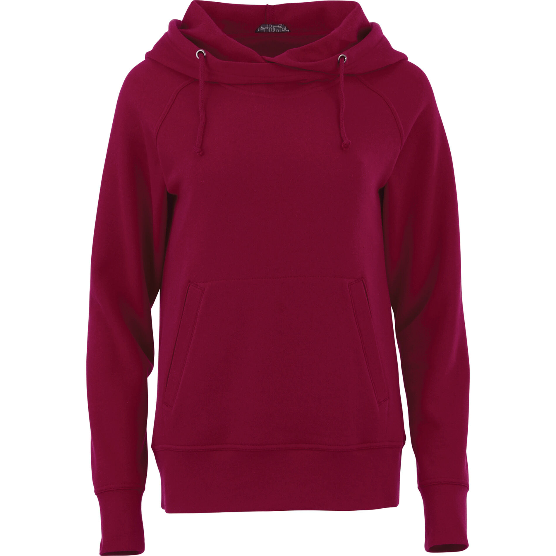 Branded Dayton Fleece Hoody (Female) Maroon