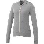 Branded Garner Knit Full Zip Hoody (Female) Heather Grey