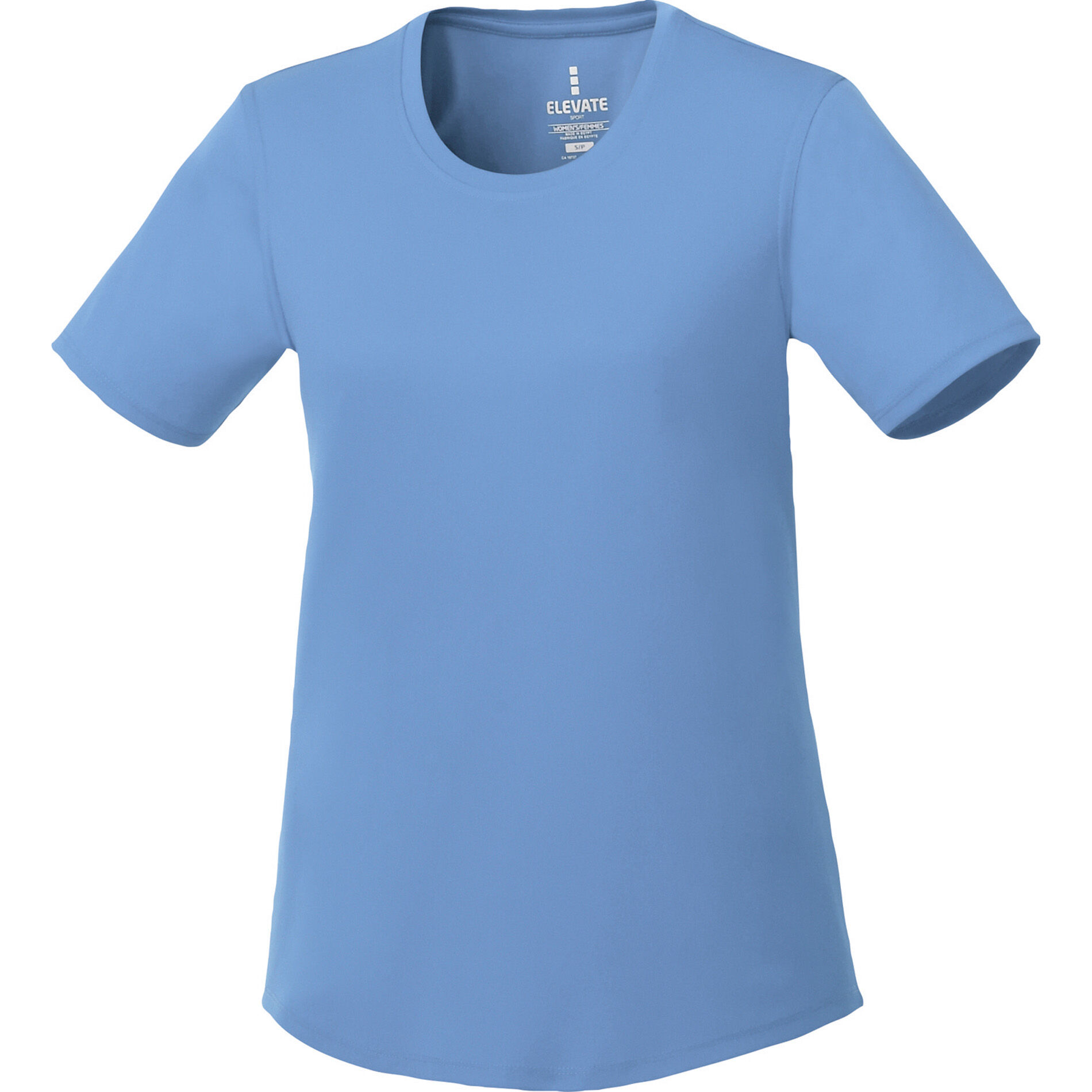 Branded Omi Short Sleeve Tech Tee (Female) Sky