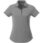 Custom Branded Womens Remus SS Polo - Quarry/Black