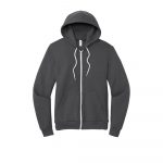 Branded American Apparel Flex Fleece Zip Hoodie Asphalt