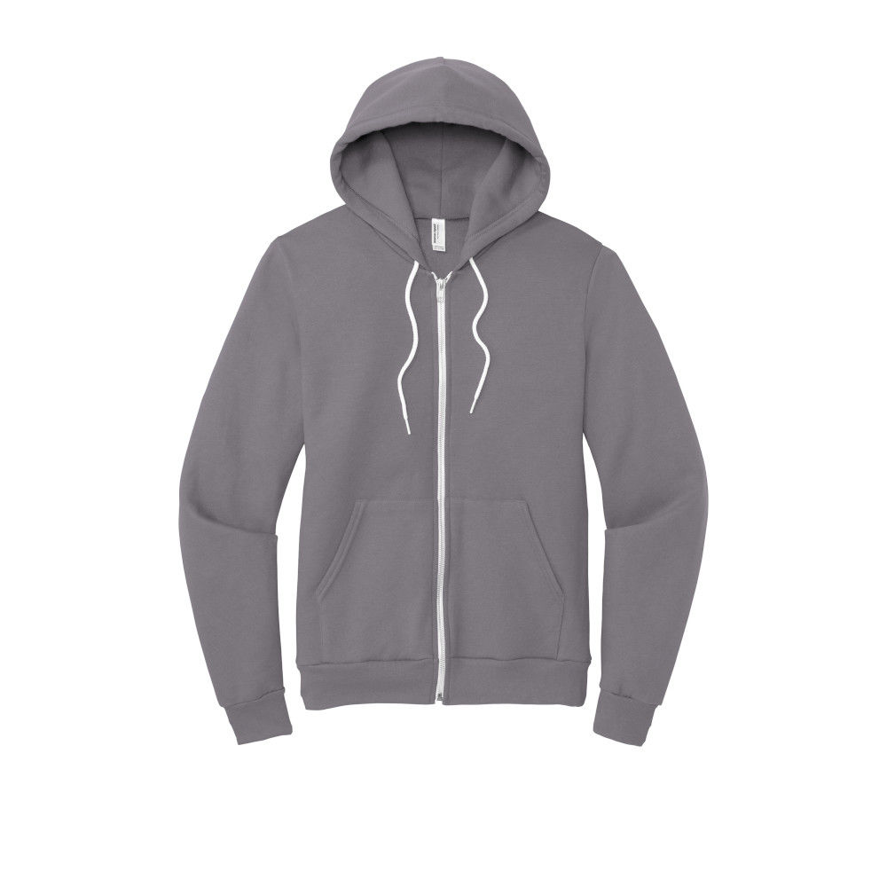 Branded American Apparel Flex Fleece Zip Hoodie Slate