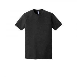 Branded American Apparel Tri-Blend Short Sleeve Track T-Shirt Tri Black