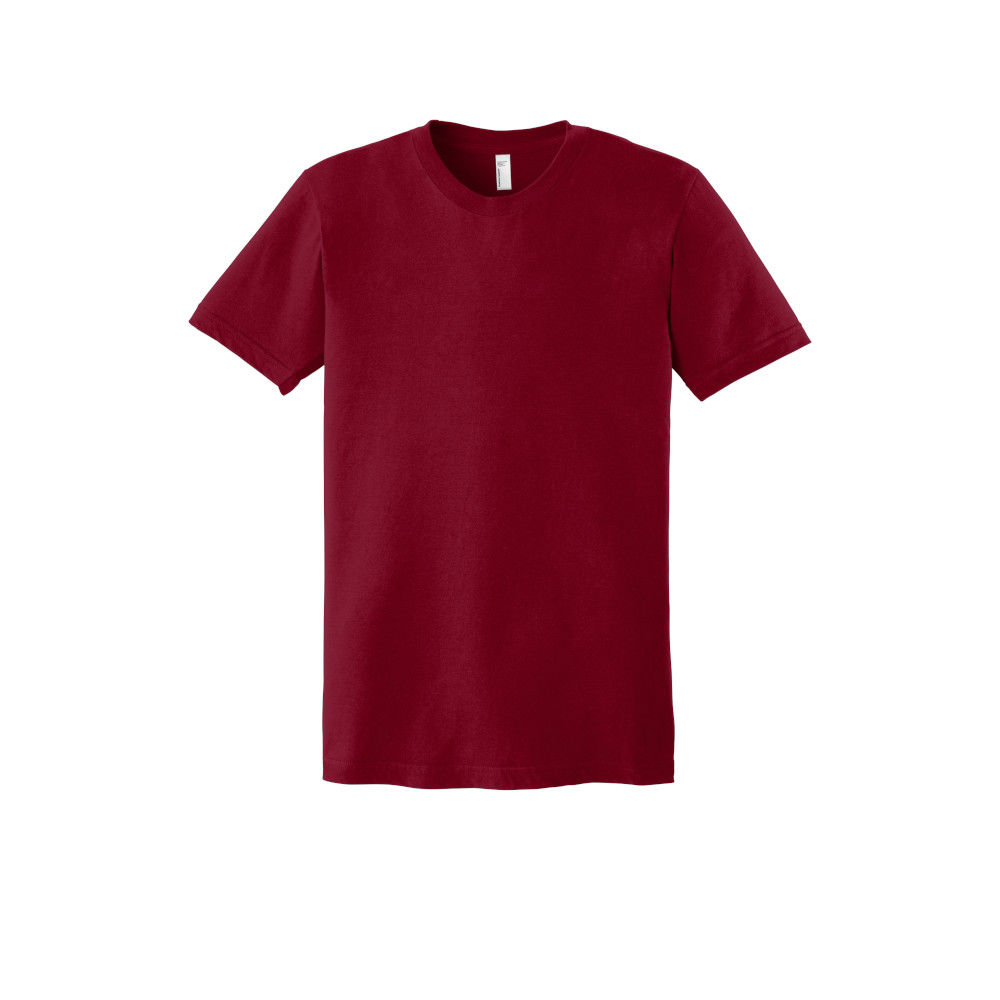 Branded American Apparel USA Collection Fine Jersey T-Shirt Cranberry