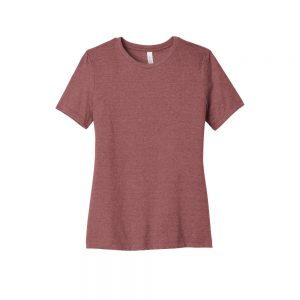 Branded Ladies’ Relaxed Jersey Short-Sleeve T-Shirt Deep Heather