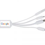 Branded Calimari-C Connector Cord White