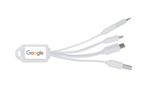 Branded Calimari-C Connector Cord White