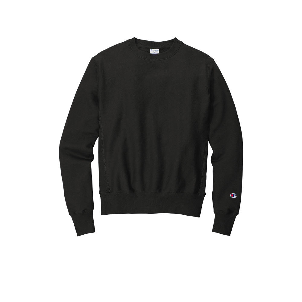 Custom Branded Champion Crew - Black