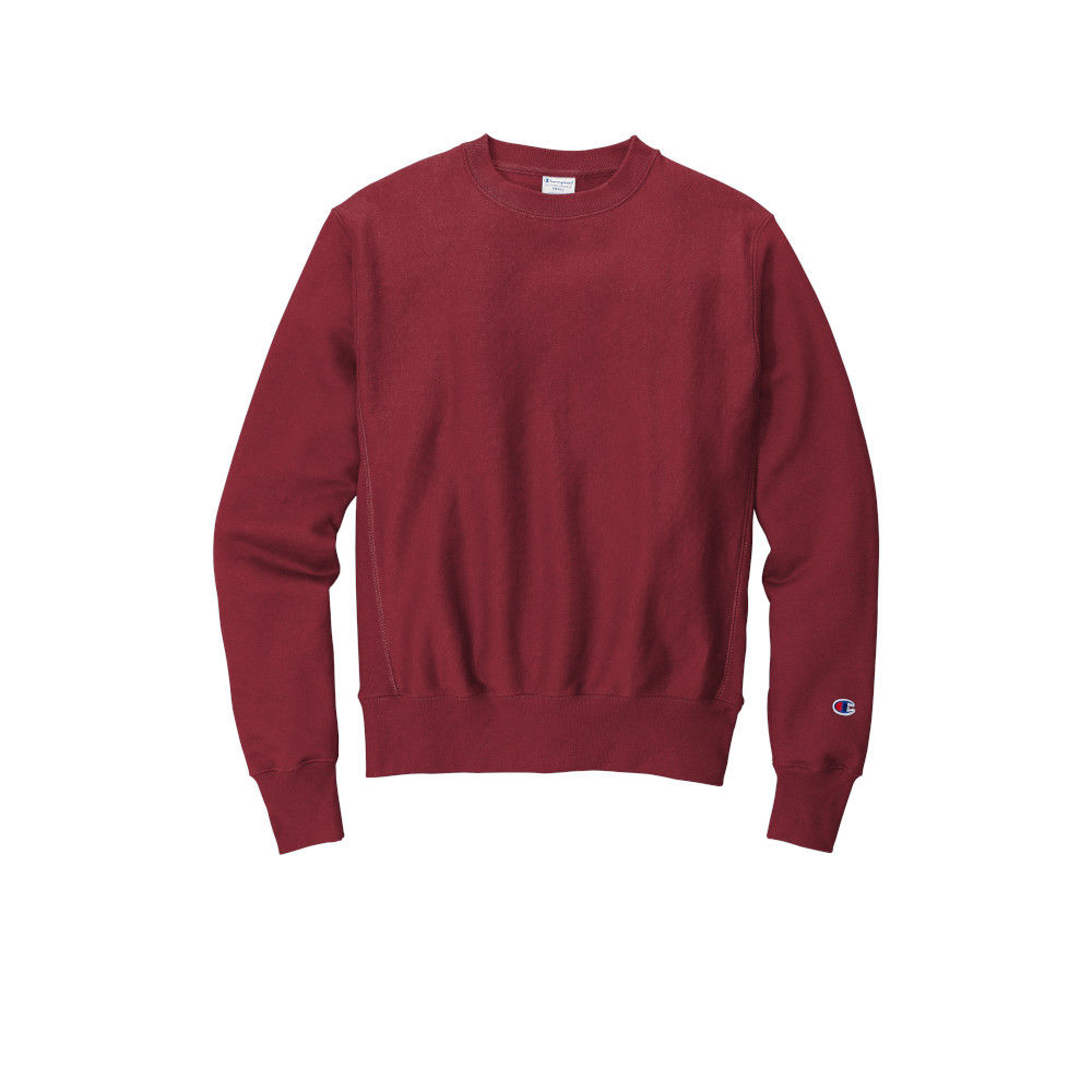 Branded Champion Reverse Weave Crewneck Sweatshirt Cardinal