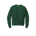 Custom Branded Champion Crew - Dark Green