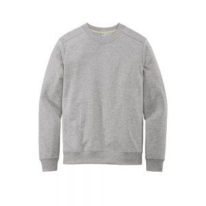 Branded District Re-Fleece Crew Light Heather Grey