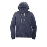 Branded District Re-Fleece Full-Zip Hoodie Heathered Navy