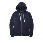 Custom Branded District Hoodies - True Navy