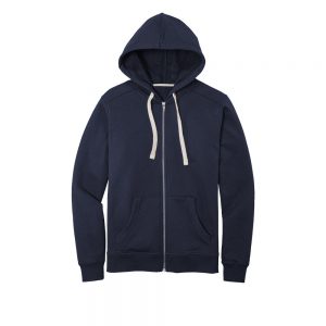 Branded District Re-Fleece Full-Zip Hoodie True Navy