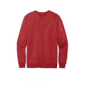 Branded District VIT Fleece Crew Classic Red