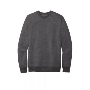 Branded District VIT Fleece Crew Heathered Charcoal