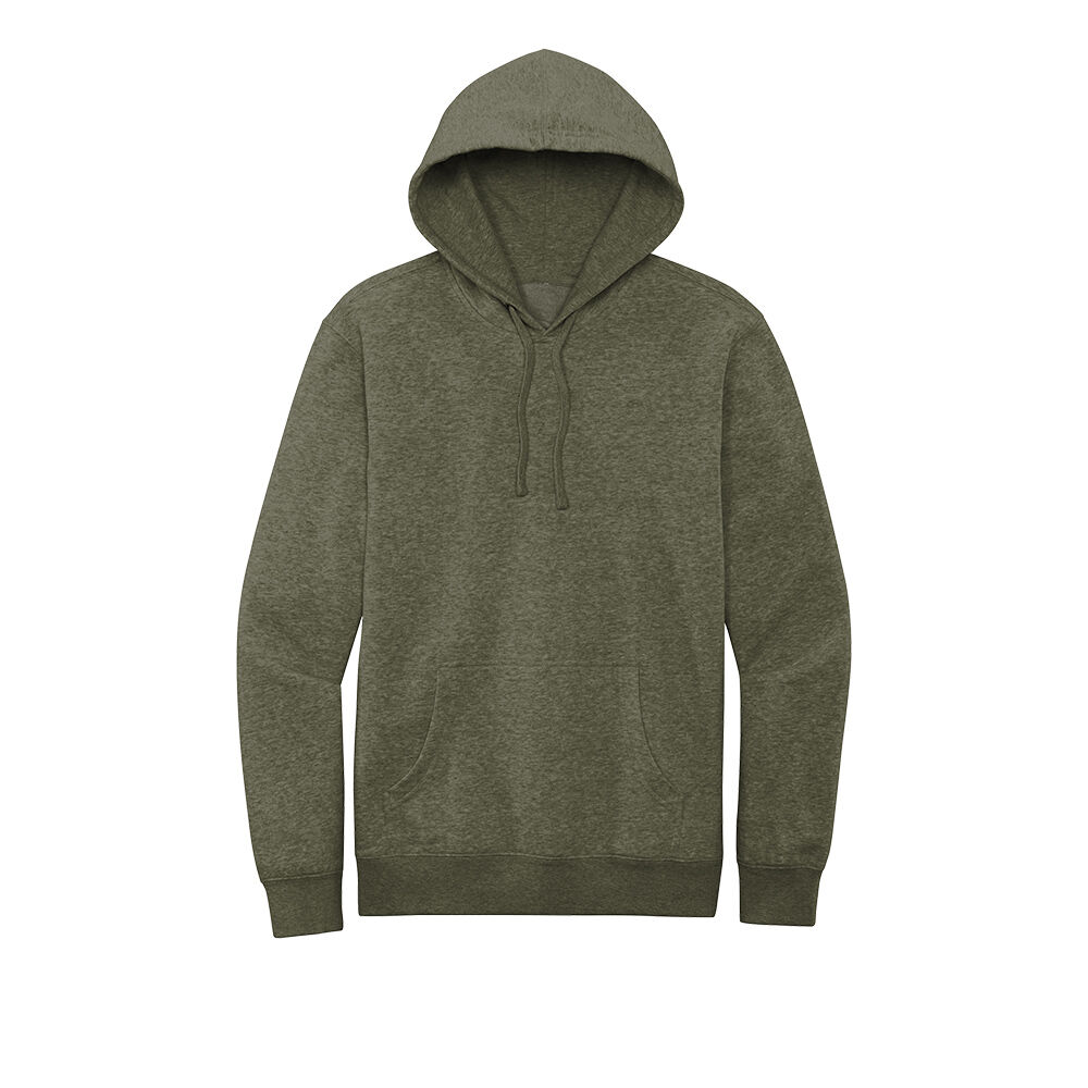 Branded District VIT Fleece Hoodie Heathered Olive