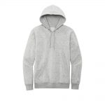 Custom Branded District Hoodies - Light Heather Grey