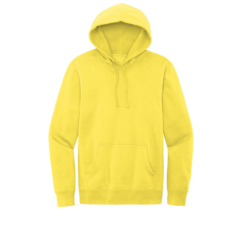 Branded District VIT Fleece Hoodie Light Yellow