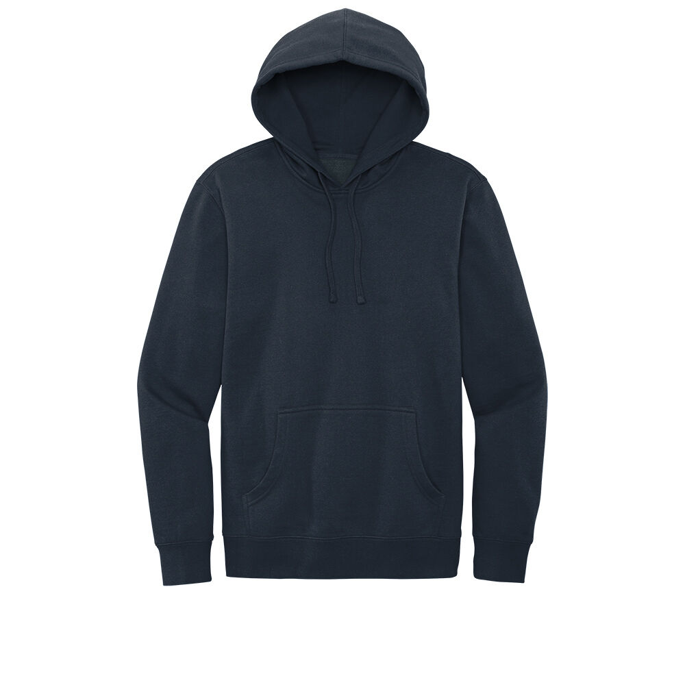 Custom Branded District Hoodies - New Navy