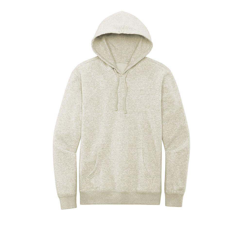 Custom Branded District Hoodies - Oatmeal Heather