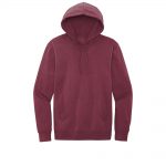 Custom Branded District Hoodies - Plum