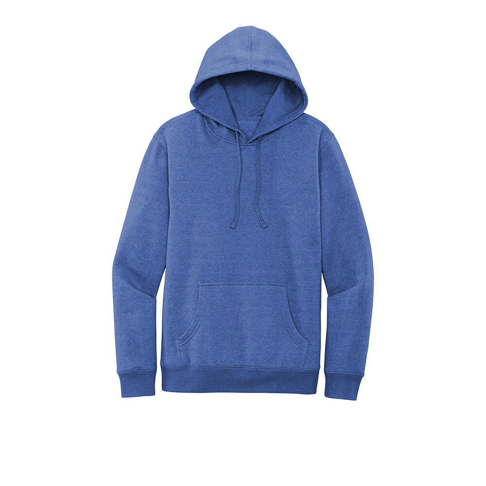 Custom Branded District Hoodies - Royal Frost