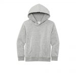 Custom Branded District Hoodies - Light Heather Grey