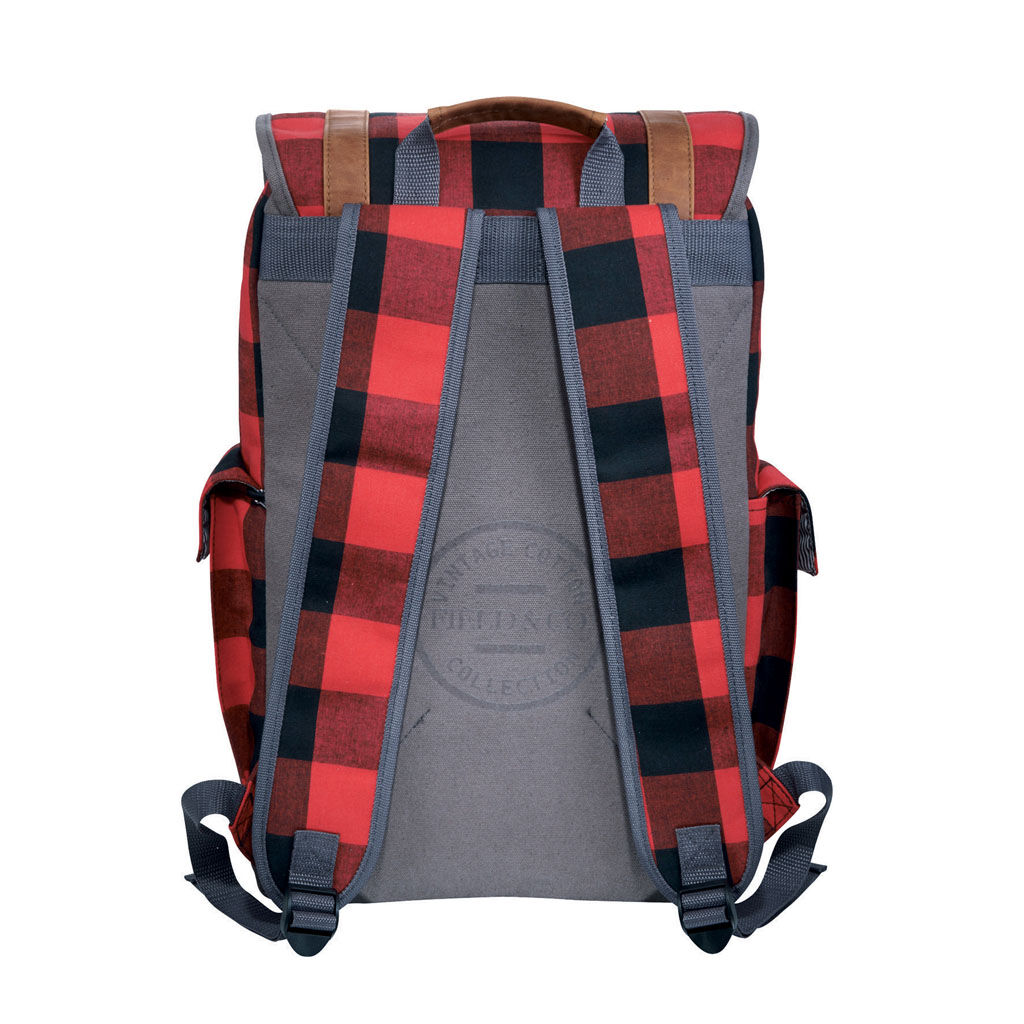 Branded Field & Co. Campster 17″ Computer Backpack Red