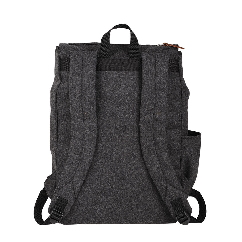 Branded Field & Co. Campster Wool 15″ Rucksack Backpack Charcoal