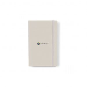 Branded Moleskine Hard Cover Ruled Large Professional Notebook Pearl Grey